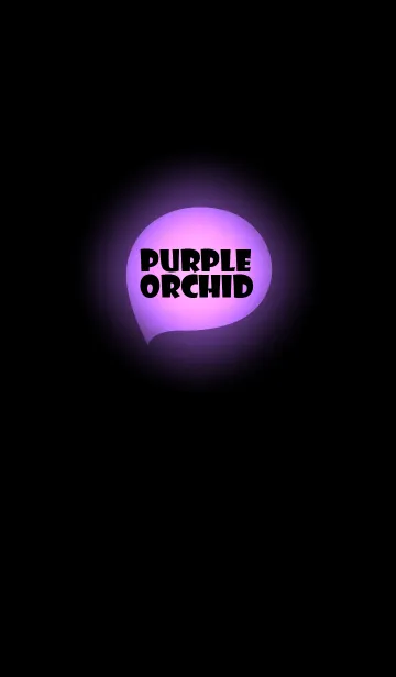 [LINE着せ替え] orchid purple in black v.1(jp)の画像1