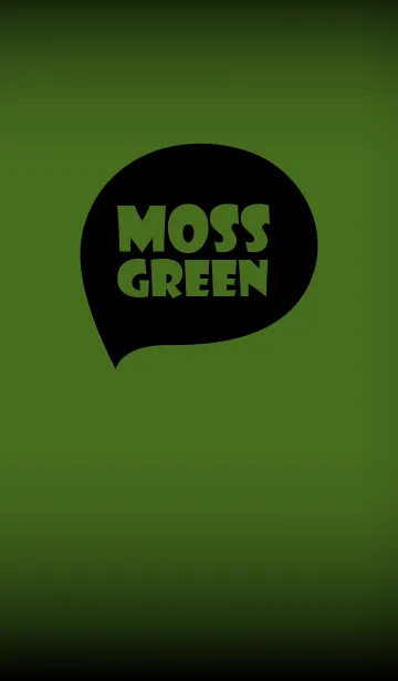 [LINE着せ替え] moss green and black (jp)の画像1