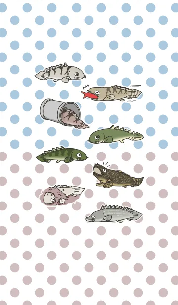 [LINE着せ替え] ちっちゃめボディのポリプテルスの画像1