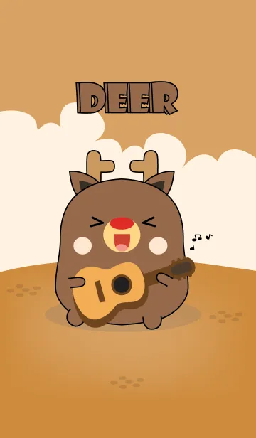 [LINE着せ替え] So Cute Deer (jp)の画像1