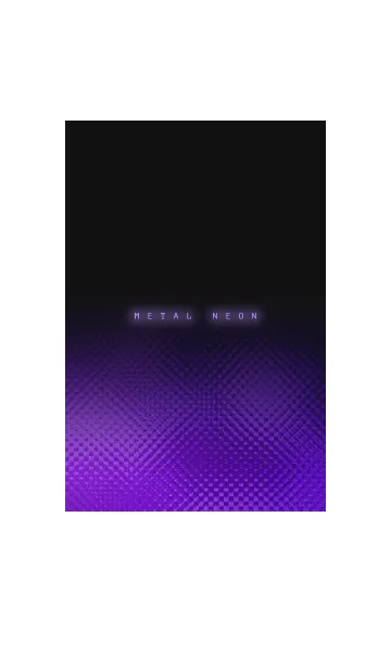 [LINE着せ替え] METAL NEON PURPLEの画像1