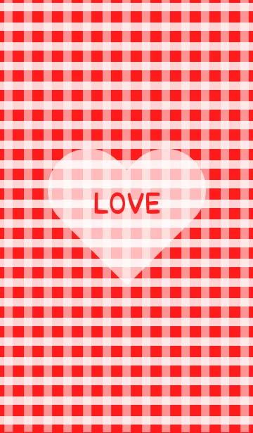 [LINE着せ替え] ♥ Gingham check ！ ♥ - No.6の画像1