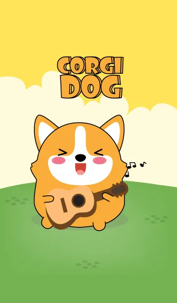 So Cute Corgi Dog (jp)の着せ替えメイン画像