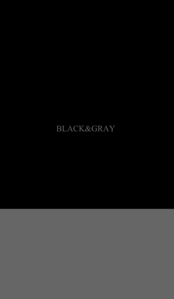 ブラックとグレー。SIMPLE.の着せ替えメイン画像
