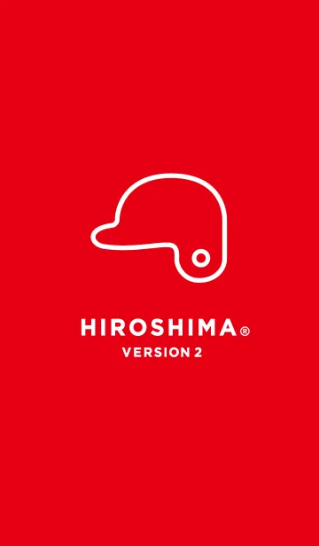 [LINE着せ替え] HIROSHIMA RED バージョン2の画像1