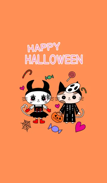 [LINE着せ替え] ラブリーとバブル＠Halloween2019の画像1