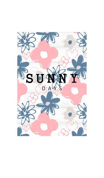 [LINE着せ替え] SUNNY DAYS pinkの画像1