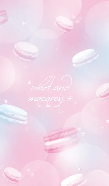 [LINE着せ替え] Sweet and Macaron .+の画像1