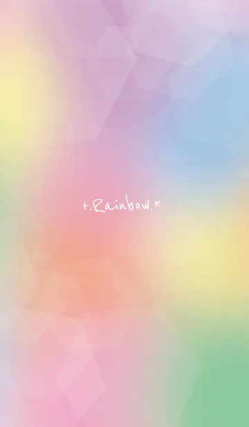 [LINE着せ替え] It's Rainbowの画像1