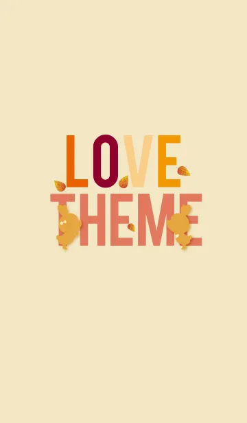 Autumn Love Theme 10.の着せ替えメイン画像
