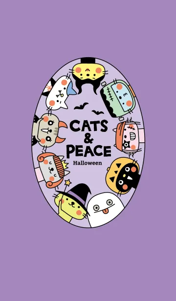 [LINE着せ替え] CATS ＆ PEACE ★ハロウィン2019★の画像1
