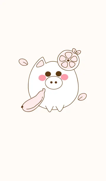 [LINE着せ替え] baby pig 12の画像1