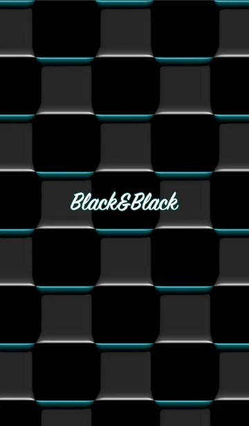 [LINE着せ替え] シンプル 黒と黒 ロゴ無し No.5の画像1