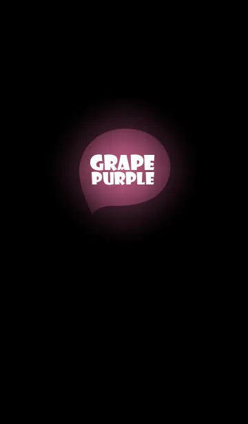 [LINE着せ替え] grape purple in black (jp)の画像1