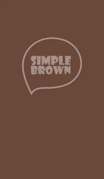 [LINE着せ替え] Love Brown Theme (jp)の画像1