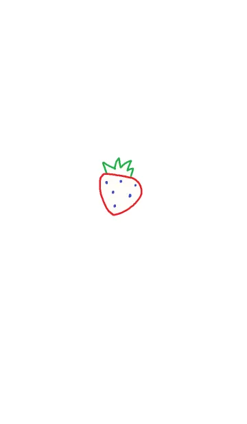 [LINE着せ替え] Happy Strawberryの画像1