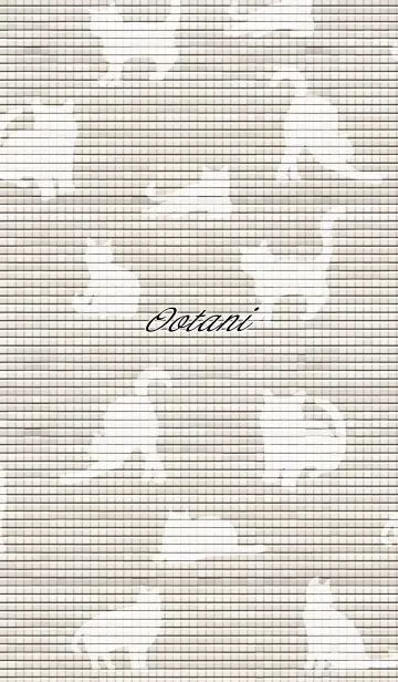 [LINE着せ替え] おおたに用大人可愛い☆猫シルエットの画像1