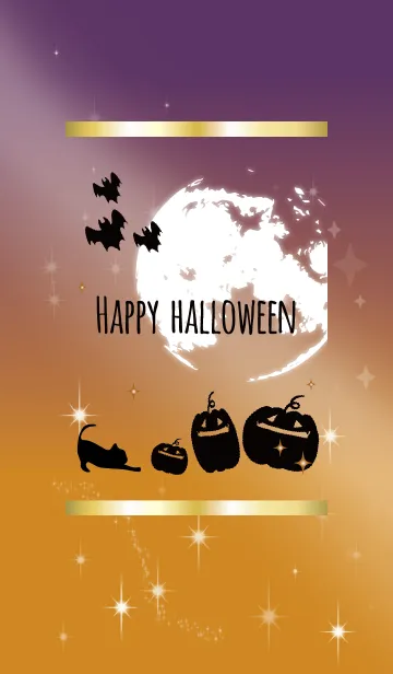 [LINE着せ替え] オレンジ / Halloween2019の画像1
