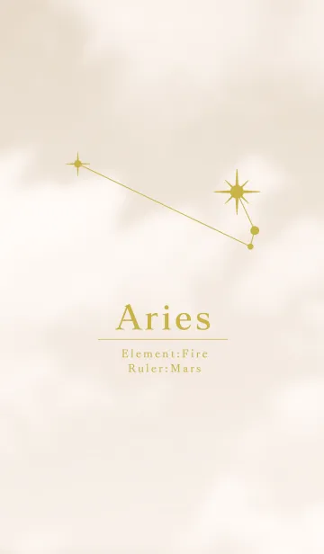 [LINE着せ替え] ✶ Aries ✶ 牡羊座の画像1