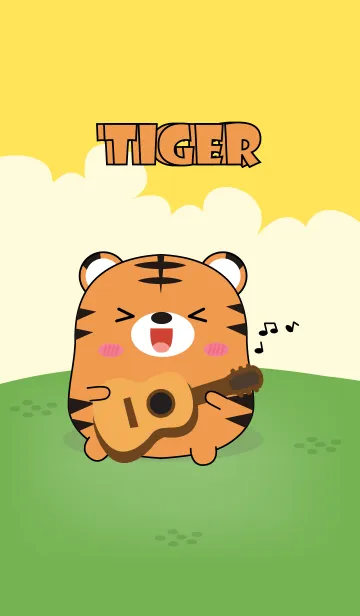 [LINE着せ替え] So Cute Tiger (jp)の画像1