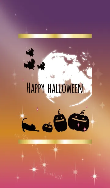[LINE着せ替え] ピンク : Halloween2019の画像1