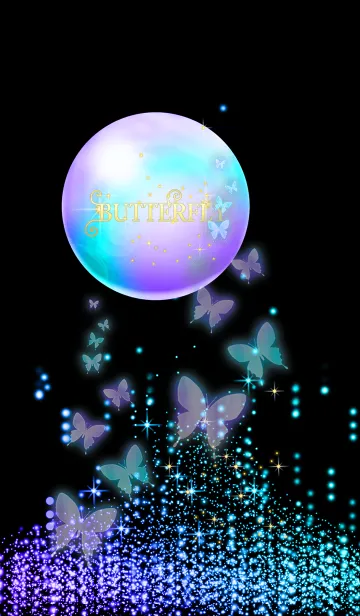 [LINE着せ替え] 蝶の妖精#9 @Halloween2019の画像1