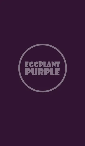 [LINE着せ替え] Love eggplant purple Theme v.2 (jp)の画像1