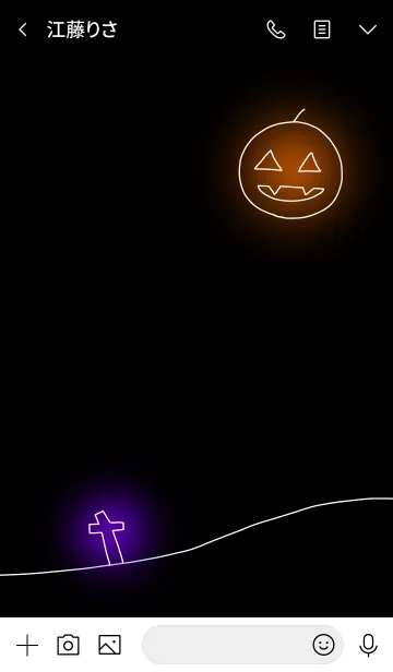 [LINE着せ替え] The moon like Jackの画像3