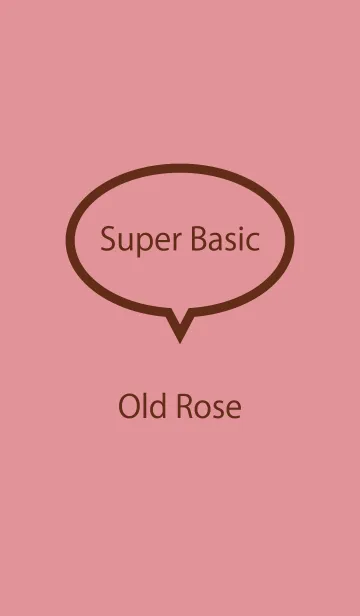 [LINE着せ替え] Super Basic Old Roseの画像1