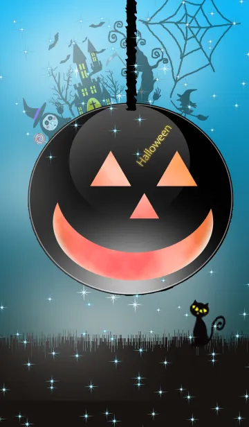 [LINE着せ替え] 爆弾かぼちゃ*ハッピー*ハロウィン2019 #69の画像1