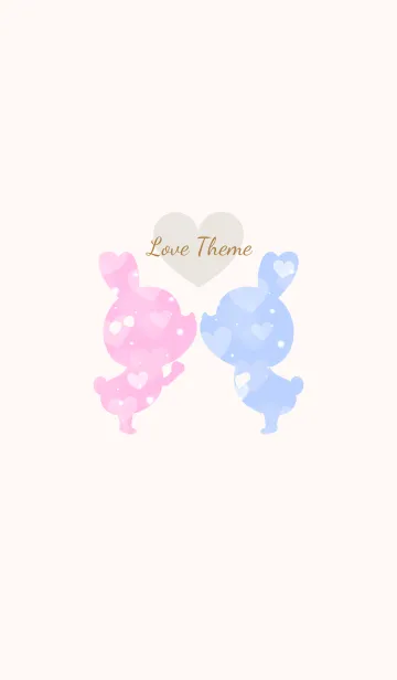 [LINE着せ替え] Love Theme KIRAKIRA Heart 3.の画像1