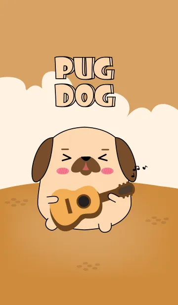 [LINE着せ替え] So Cute pug dog (jp)の画像1