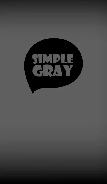 [LINE着せ替え] gray and black (jp)の画像1