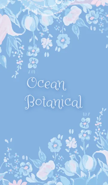 [LINE着せ替え] Ocean Botanical -ad-の画像1