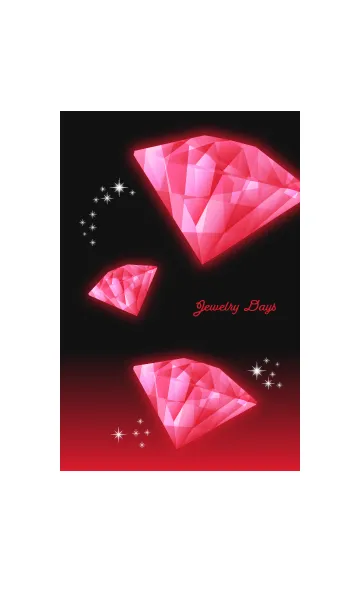 [LINE着せ替え] Jewelry Days rubyの画像1