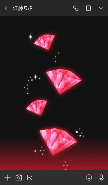 [LINE着せ替え] Jewelry Days rubyの画像3