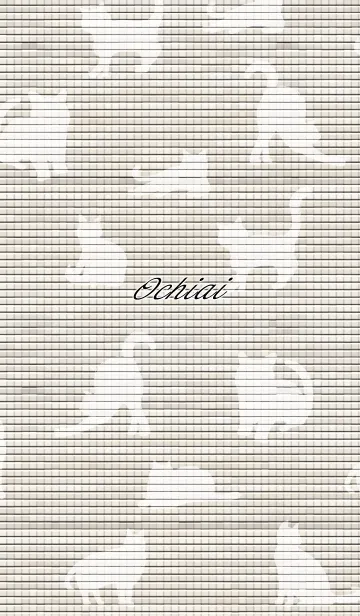 [LINE着せ替え] おちあい用大人可愛い☆猫シルエットの画像1