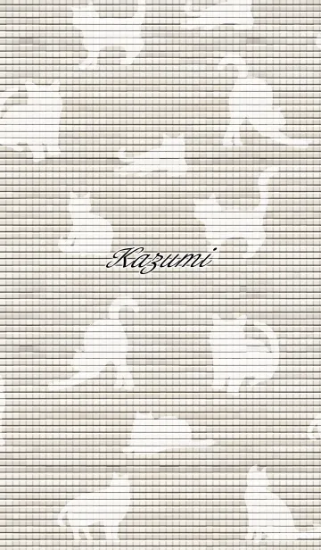 [LINE着せ替え] かずみ用大人可愛い☆猫シルエットの画像1