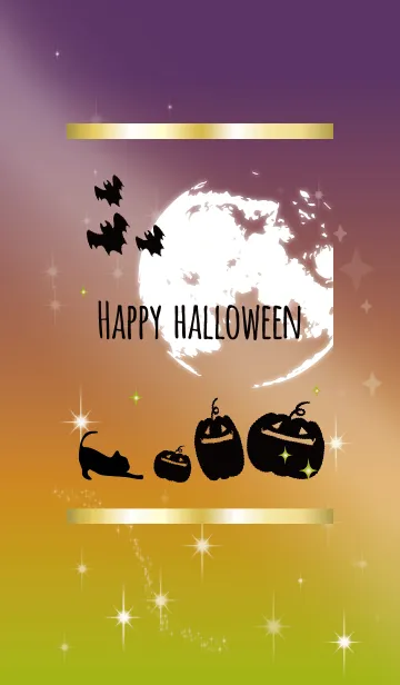 [LINE着せ替え] 黄緑 : Halloween2019の画像1