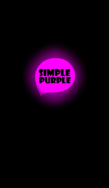 [LINE着せ替え] purple in black v.1 (jp)の画像1