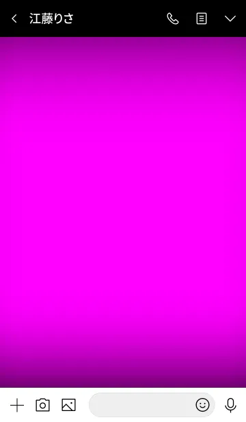 [LINE着せ替え] purple in black v.1 (jp)の画像3