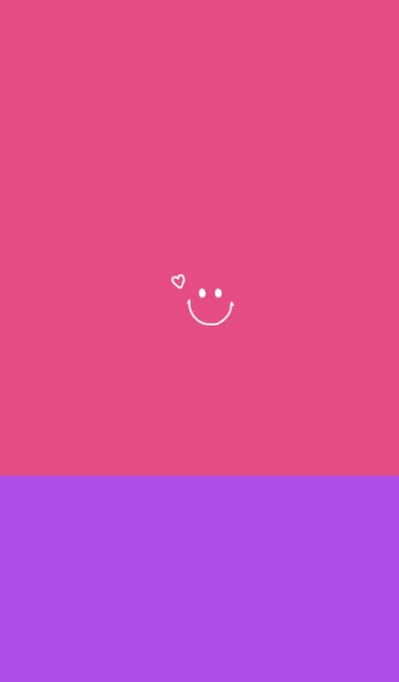 [LINE着せ替え] ピンクと紫。かわいい。の画像1