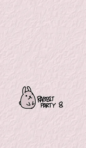 [LINE着せ替え] rabbit party8の画像1