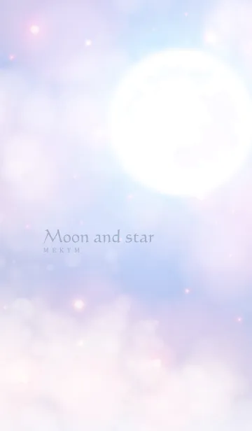[LINE着せ替え] Moon and star 26 -MEKYM-の画像1