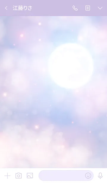[LINE着せ替え] Moon and star 26 -MEKYM-の画像3
