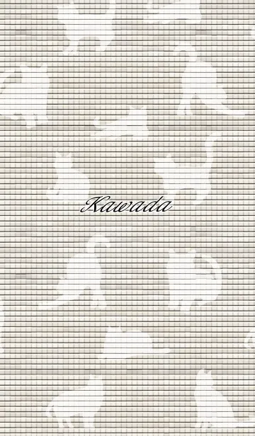 [LINE着せ替え] かわだ用大人可愛い☆猫シルエットの画像1