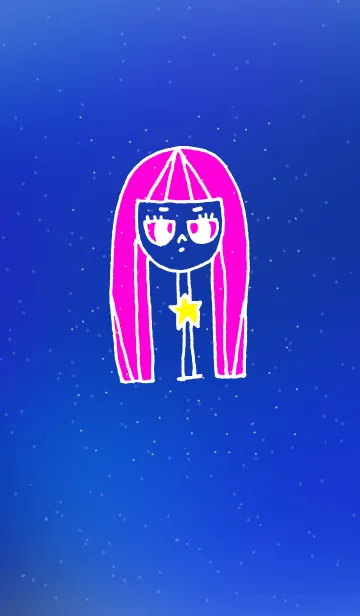 [LINE着せ替え] neck lady twinkle 7の画像1