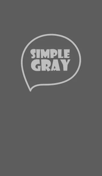 [LINE着せ替え] Love gray Theme (jp)の画像1