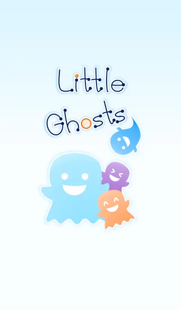 [LINE着せ替え] Little Ghosts！の画像1