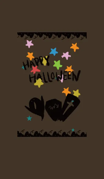 [LINE着せ替え] 茶色と緑 / ハロウィン2019の画像1